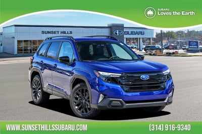2026 Subaru FORESTER Sport Onyx Edition