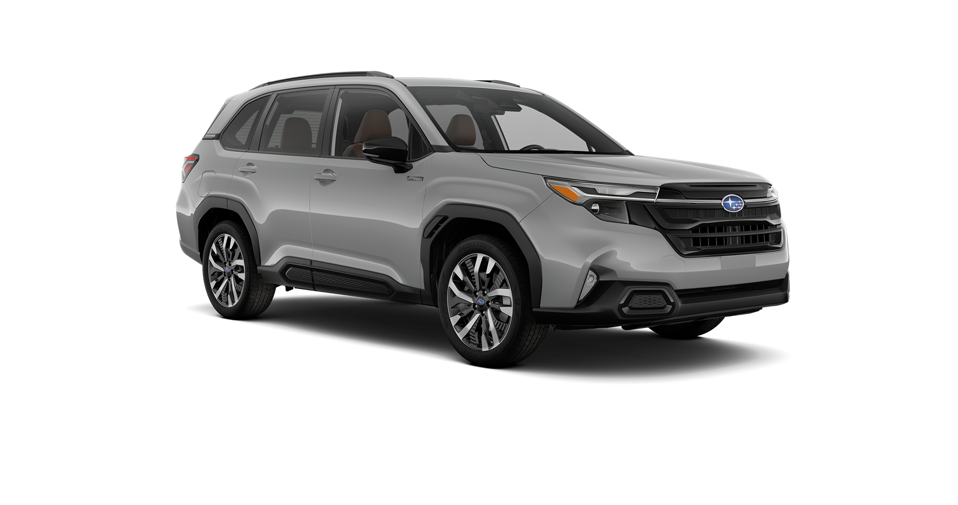 2026 Subaru Forester Touring Hybrid Shown in River Rock Pearl