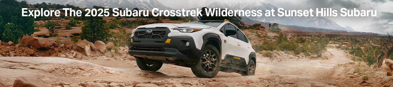 2025 Subaru Crosstrek Wilderness Banner
