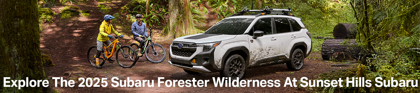 2025 Subaru Forester Wilderness Banner