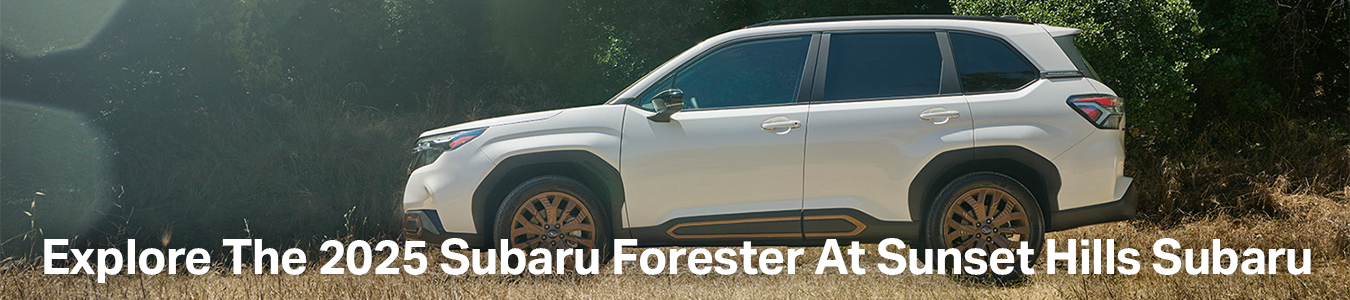 2025 Subaru Forester Banner