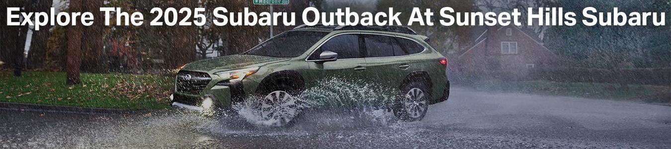 2025 Subaru Outback Banner