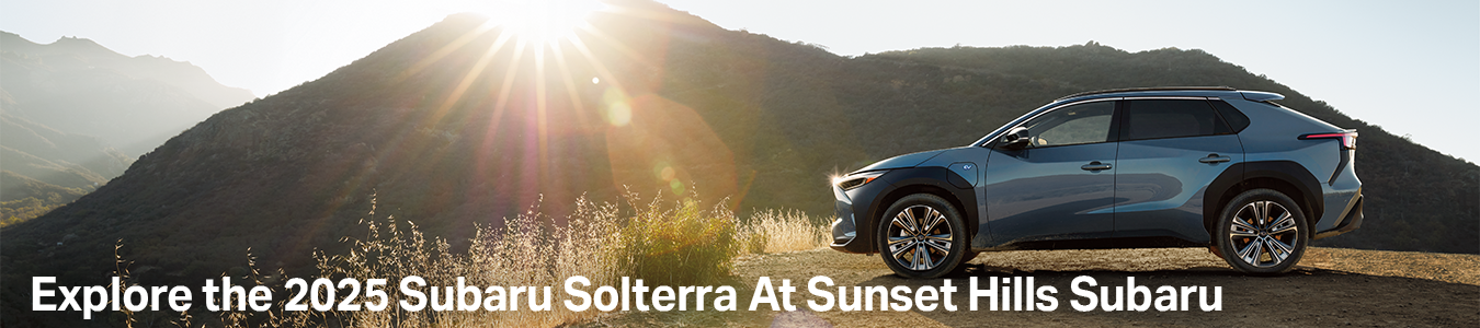 2025 Subaru Solterra Banner