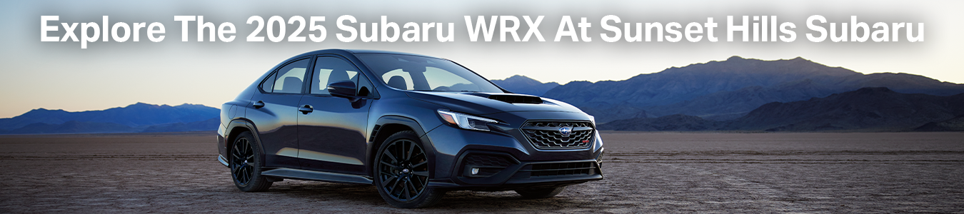2025 Subaru WRX Banner