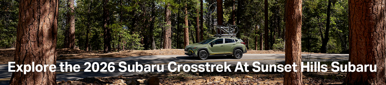 2025 Subaru Crosstrek Banner