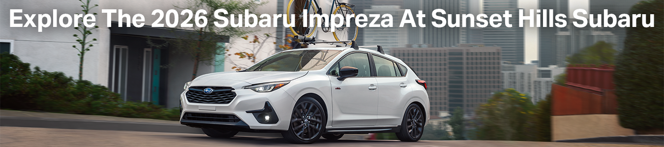 2026 Subaru Impreza Banner