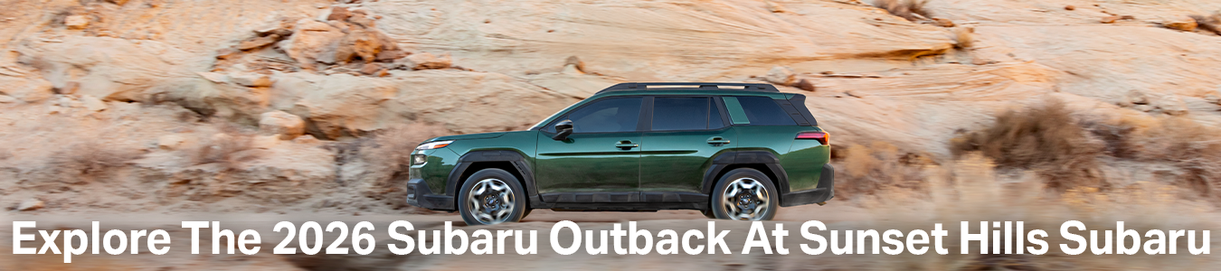 2026 Subaru Outback Banner
