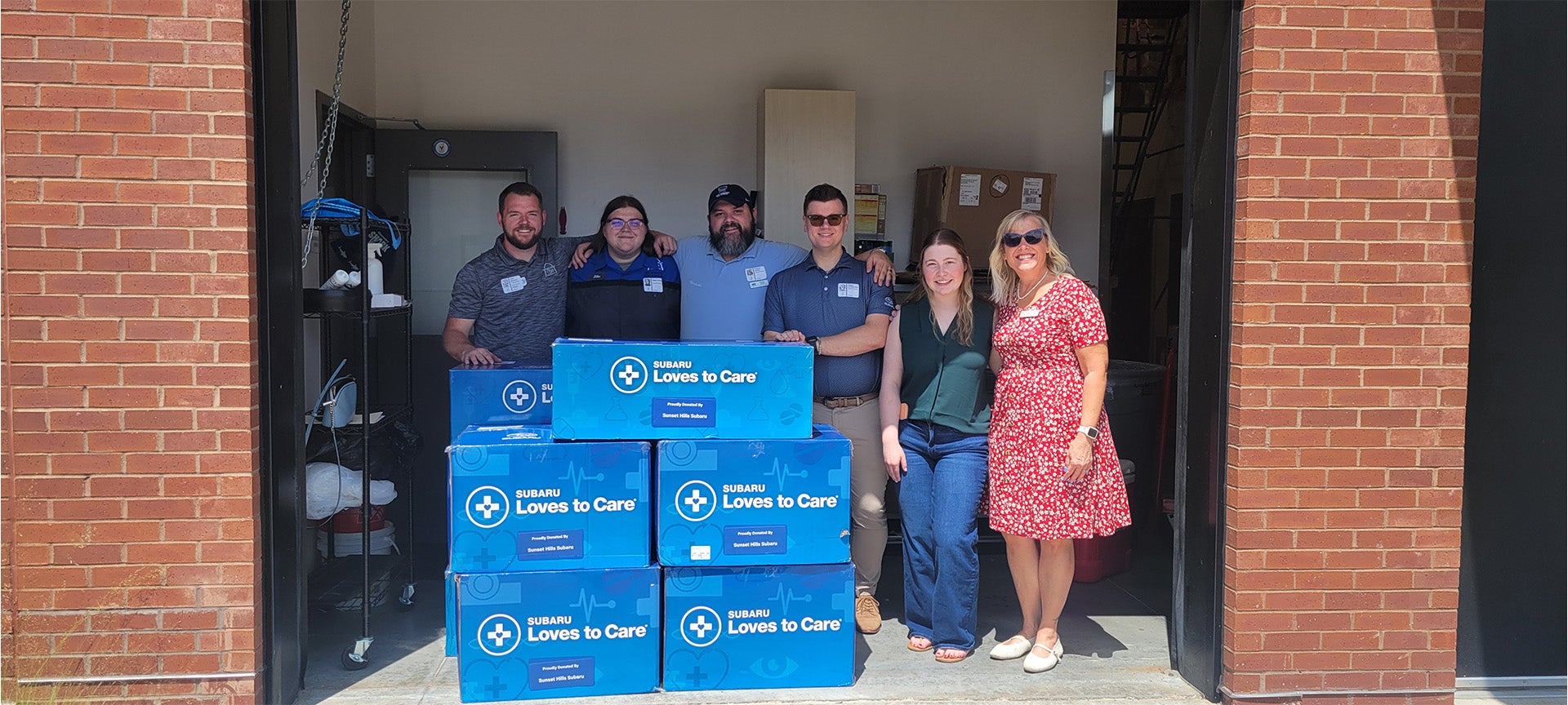 Subaru Loves to Care community event