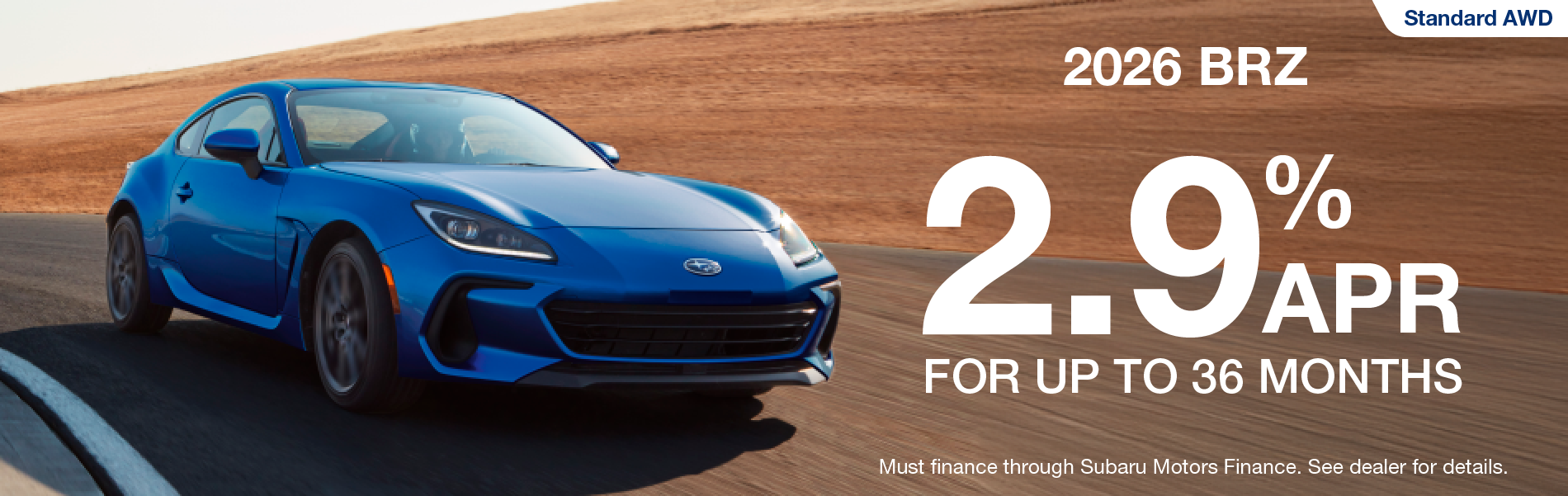 2026 BRZ Specials