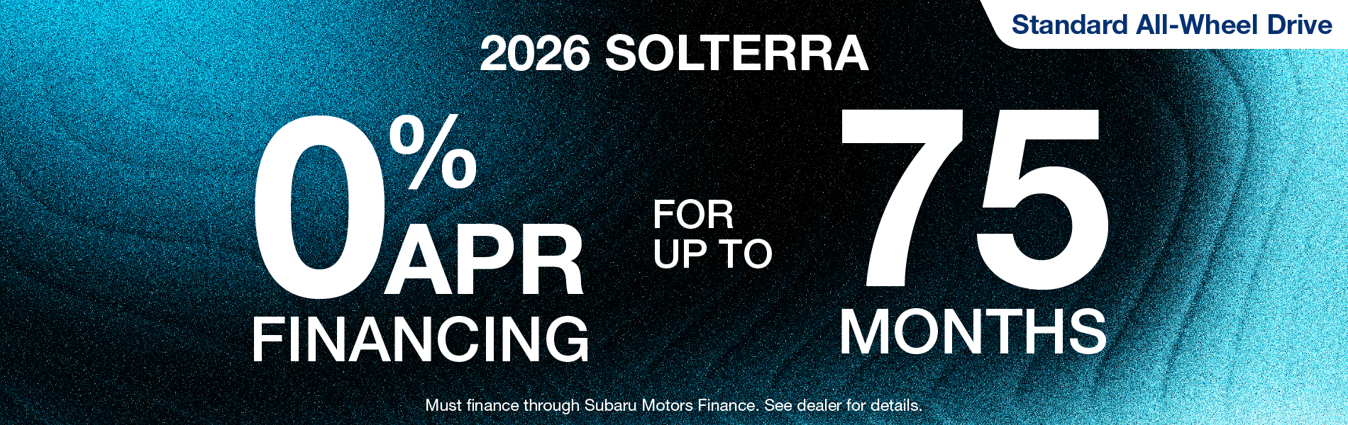 2026 Solterra Specials
