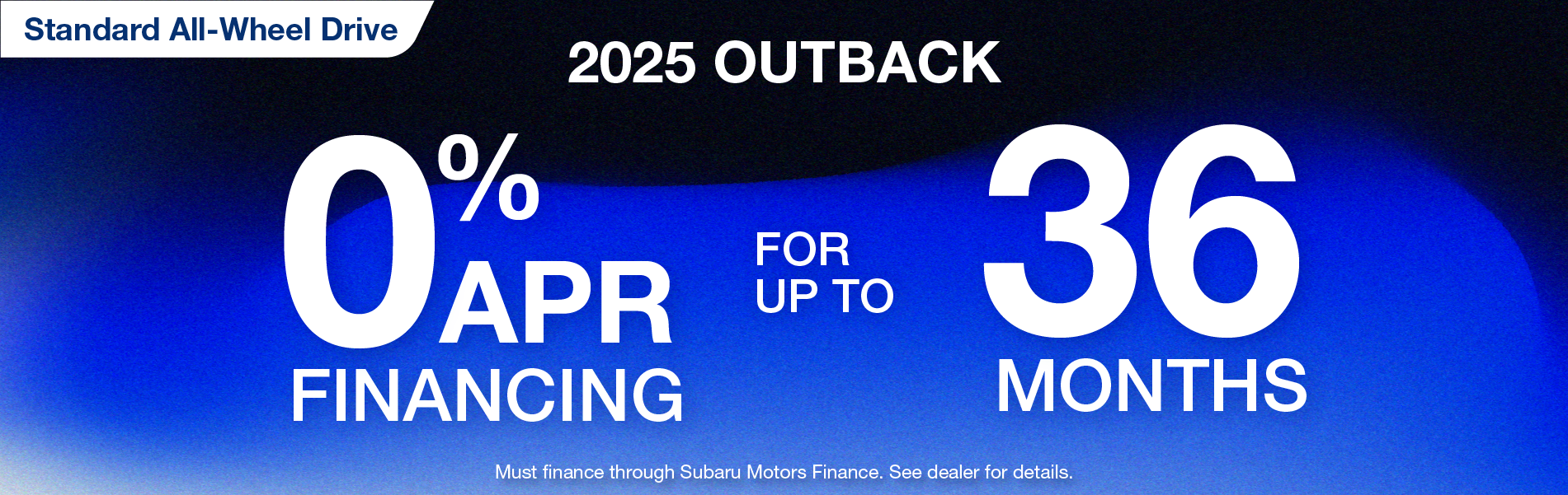 2025 Outback Specials