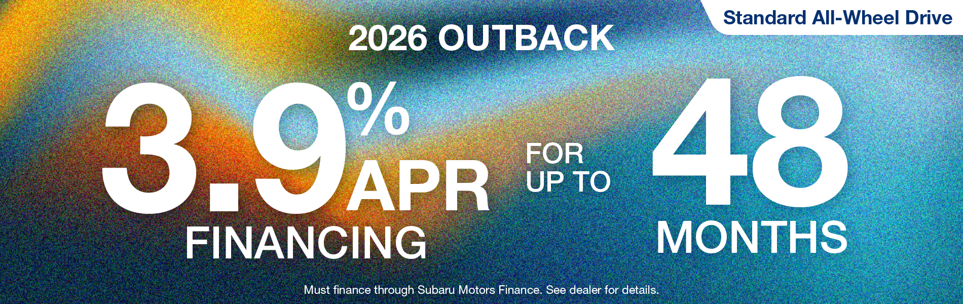 2026 Outback Specials