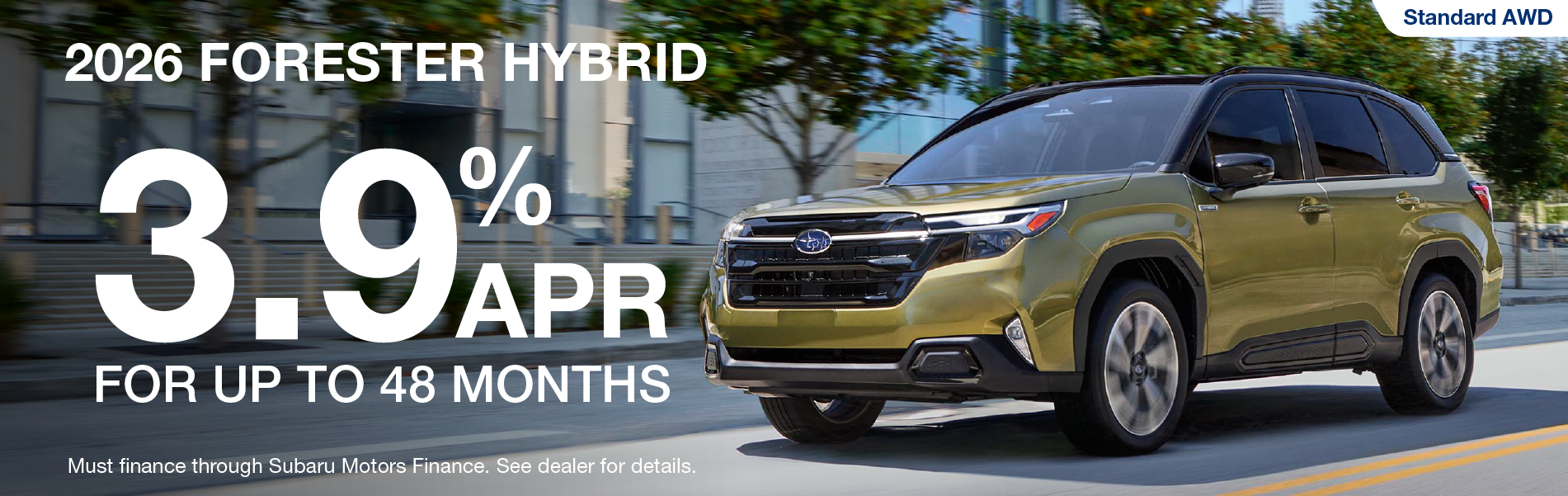 2026 Forester Hybrid Specials